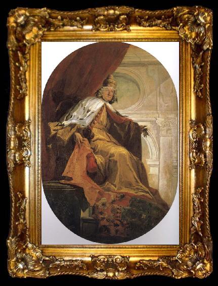 framed  Giovanni Battista Tiepolo Giovanni II as, ta009-2